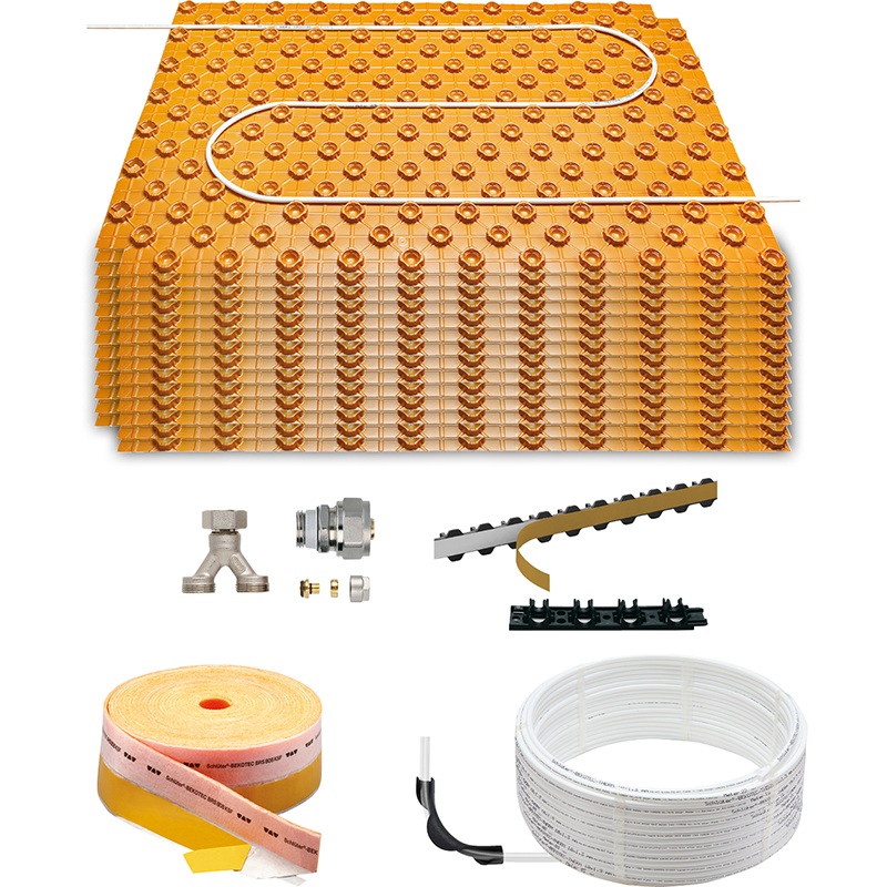 Schluter BEKOTECEN FK Wet Underfloor Heating Kit (Choice Of Size