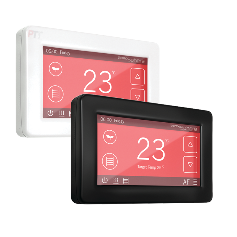 ThermoSphere Underfloor Heating Dual Control Touch Thermostat (Choice Of Colour)