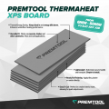 PREMTOOL ThermaHeat XPS 20mm Insulation Board 1200 x 600mm Half Pallet (50 Boards)