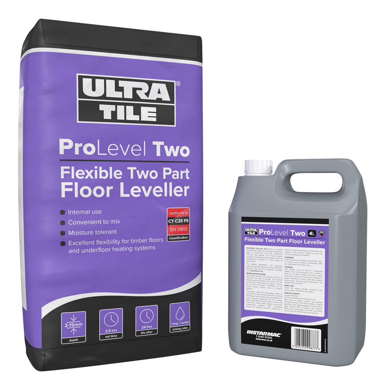 Ultra Tile ProLevel Two Flexible Two Part Self Levelling Compound 20kg