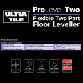 Ultra Tile Fix ProLevel Two Flexible Two Part Self Levelling Compound 20kg Full Pallet (48 Bag & Bottle Tail Lift)