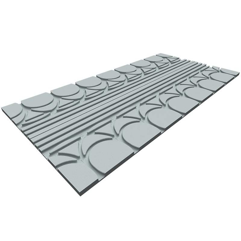 Warmup VLo Ultra-12 Low Build System Curve Panel 1200 x 600mm