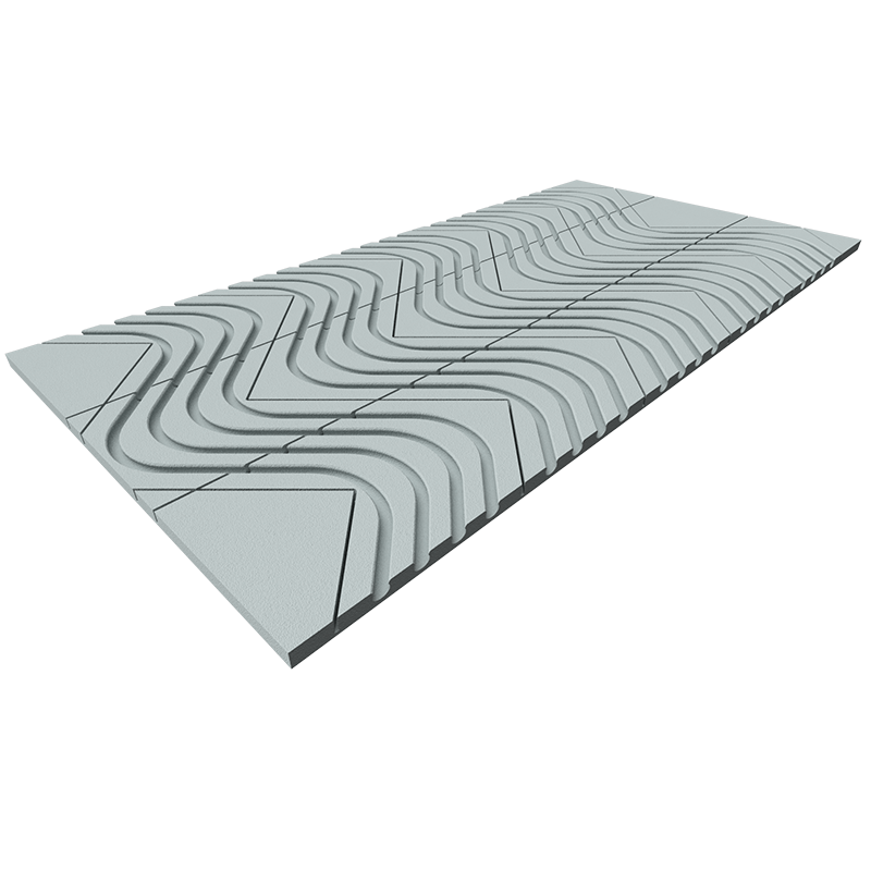 Warmup VLo Ultra-12 Low Build System Curve Service Panel 1200 x