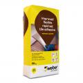 Product Weber Weberset Rapid SPF Rapid Set Tile Adhesive Low Dust Grey 20kg