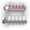 Product Warmup S3 Stainless Steel Manifold For Wet Underfloor Heating Systems (Choice Of Circuit)